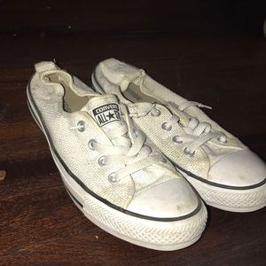 White Slip-On Converse All Stars